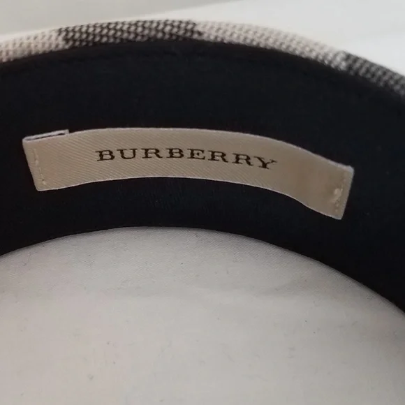 Burberry Headband-Nova Check w/lurex threading display picture 3
